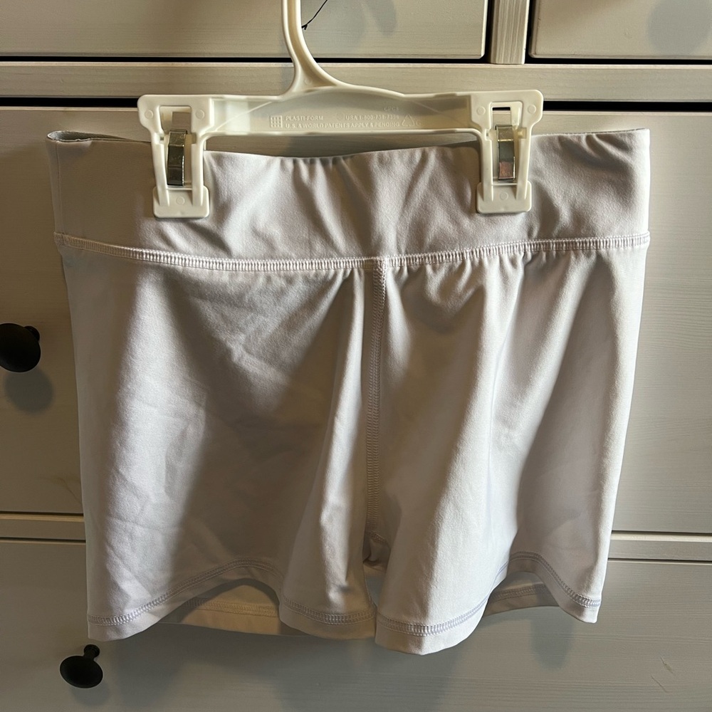 DSG White Athletic Shorts Performance Design